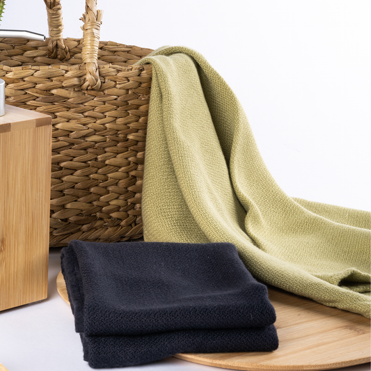 Bamboo Face Towel Pack of 2