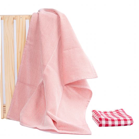 Kitchen Towel  Cotton/Viscose Pack of 2